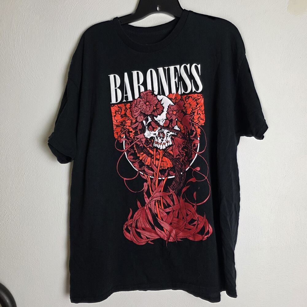 Baroness Black Tour Unisex Size XL Short Sleeve T Shirt